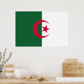 Drapeau Algérie ポスター (キッチン)