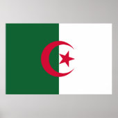 Drapeau Algérie ポスター (正面)