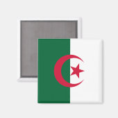Drapeau Algérie マグネット (正面/裏面)