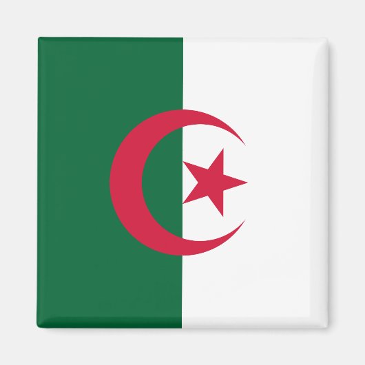 Drapeau Algérie マグネット (正面)