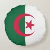 Drapeau Algérie ラウンドクッション (裏面)