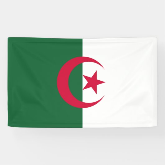 Drapeau Algérie 横断幕 (横)