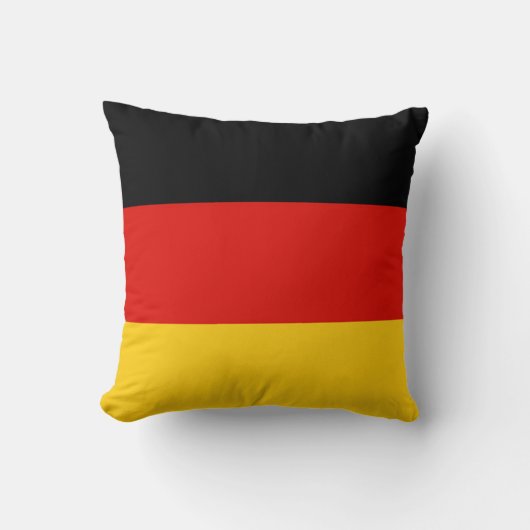 Drapeau Allemagne tricolore クッション (正面)