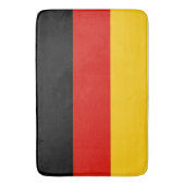 Drapeau Allemagne tricolore バスマット (正面縦)