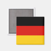 Drapeau Allemagne tricolore マグネット (正面/裏面)