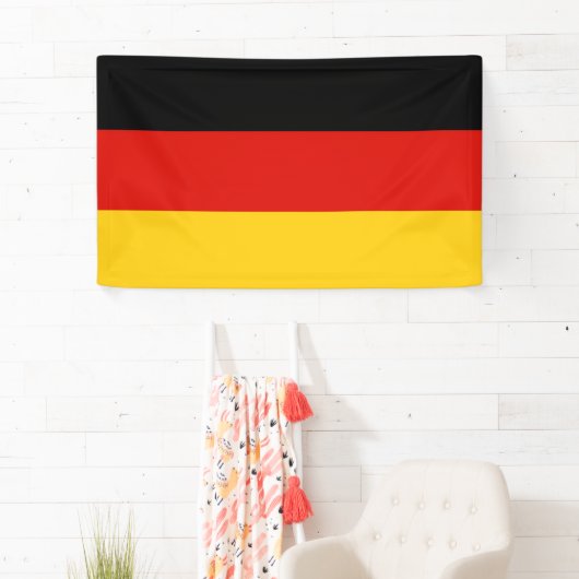 Drapeau Allemagne tricolore 横断幕 (インサイチュ)
