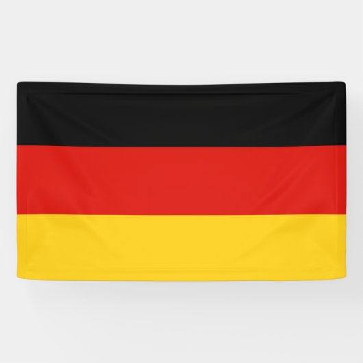 Drapeau Allemagne tricolore 横断幕 (横)