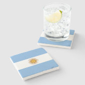 Drapeau Argentine ストーンコースター (横)