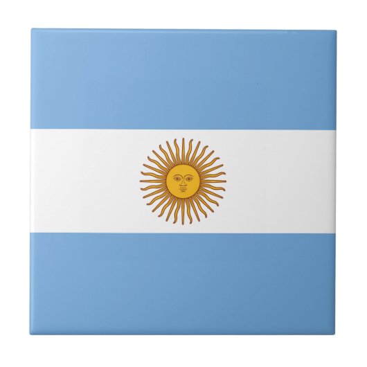 Drapeau Argentine タイル (正面)