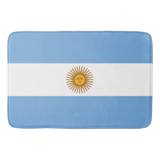 Drapeau Argentine バスマット (正面)