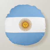 Drapeau Argentine ラウンドクッション (正面)