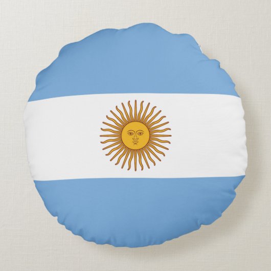 Drapeau Argentine ラウンドクッション (裏面)