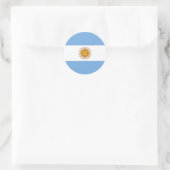 Drapeau Argentine ラウンドシール (バッグ)