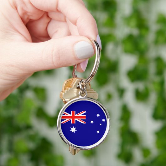 Drapeau Australie キーホルダー (手)