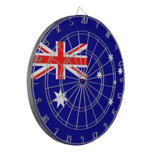 Drapeau Australie ダーツボード (正面左)