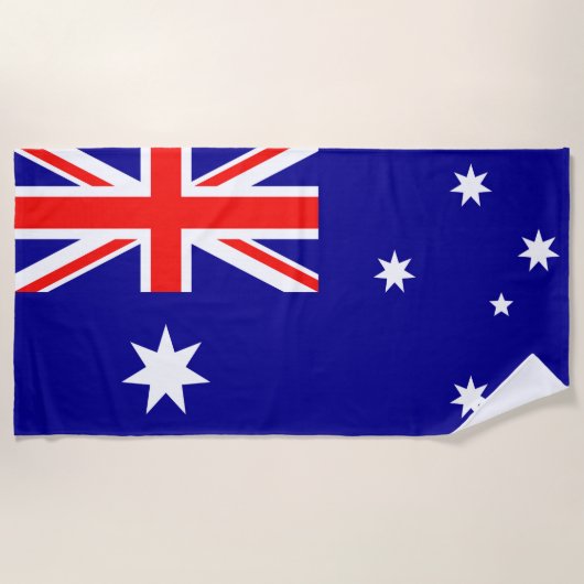 Drapeau Australie ビーチタオル (正面)