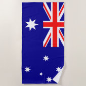 Drapeau Australie ビーチタオル (正面)
