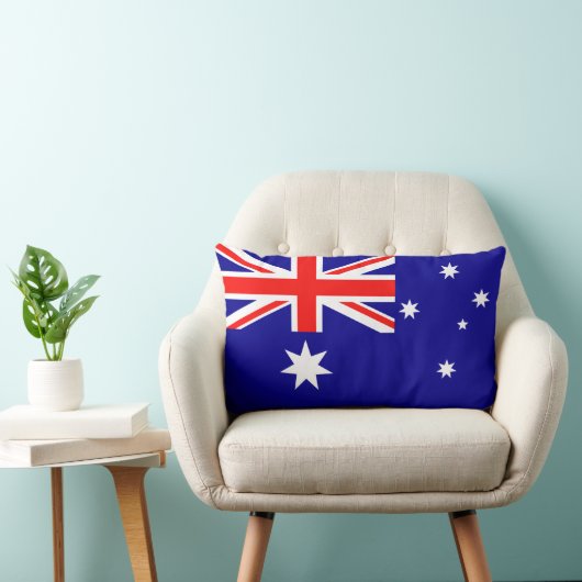 Drapeau Australie ランバークッション (椅子)