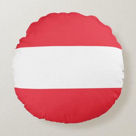 Drapeau Autriche ラウンドクッション (正面)