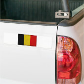 Drapeau Belgique Belge バンパーステッカー (トラック上)