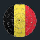 Drapeau Belgique Tricolore ダーツボード<br><div class="desc">Drapeau de la Belgique tricolore:  "L'union fait la force" ("Eendracht maakt macht" en néerlandais et "Einigkeit macht stark" en allemand).</div>