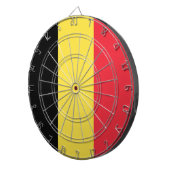 Drapeau Belgique Tricolore ダーツボード (正面右)