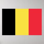 Drapeau Belgique Tricolore ポスター (正面)
