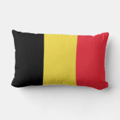 Drapeau Belgique Tricolore ランバークッション (裏面)