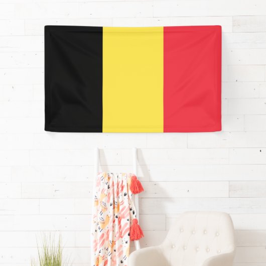 Drapeau Belgique Tricolore 横断幕 (インサイチュ)