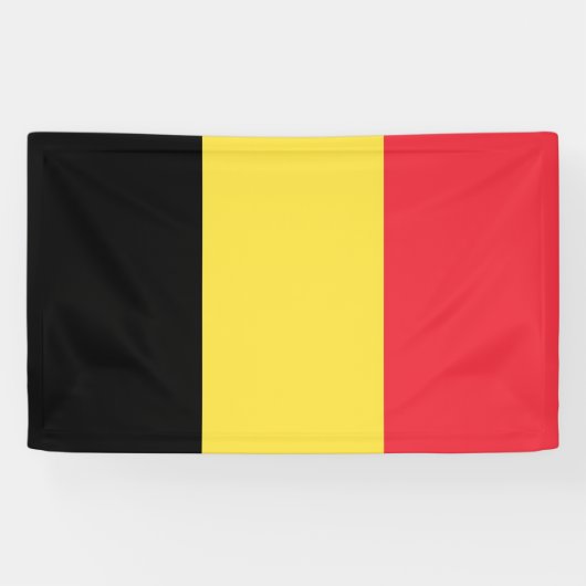 Drapeau Belgique Tricolore 横断幕 (横)