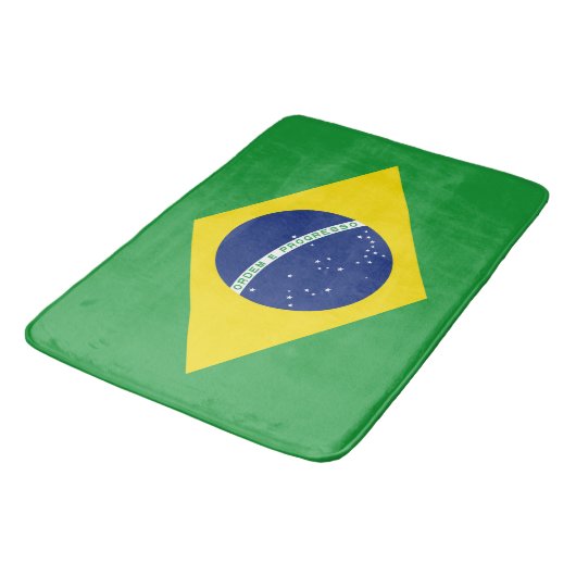 Drapeau Brésil バスマット (アングル)
