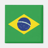 Drapeau Brésil マグネット (正面)