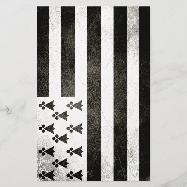 Drapeau Bretagne Vintage (正面)