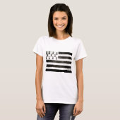 Drapeau Bretagne Vintage Tシャツ (正面フル)