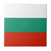 Drapeau Bulgarie tricolore タイル (正面)