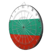 Drapeau Bulgarie tricolore ダーツボード (正面右)