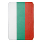 Drapeau Bulgarie tricolore バスマット (正面縦)
