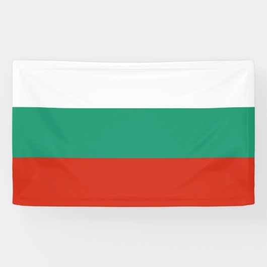 Drapeau Bulgarie tricolore 横断幕 (横)