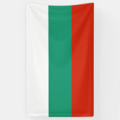 Drapeau Bulgarie tricolore 横断幕 (縦)