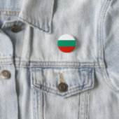 Drapeau Bulgarie tricolore 缶バッジ (インサイチュ)