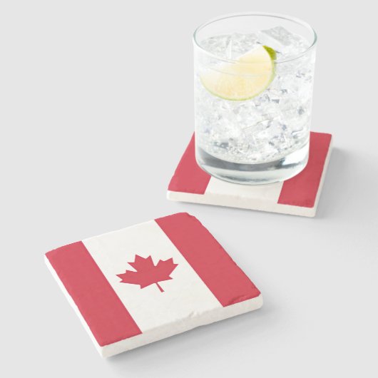 Drapeau Canada ストーンコースター (横)