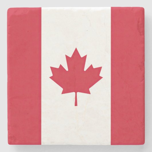 Drapeau Canada ストーンコースター (正面)