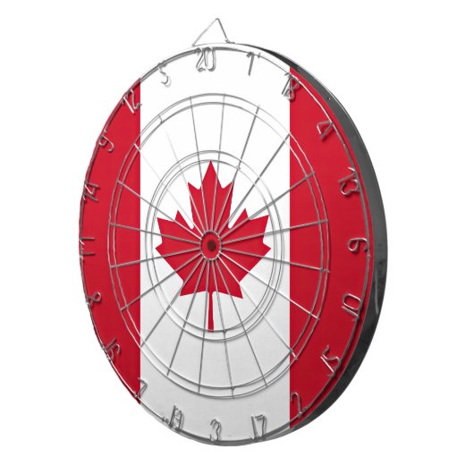Drapeau Canada ダーツボード (正面右)