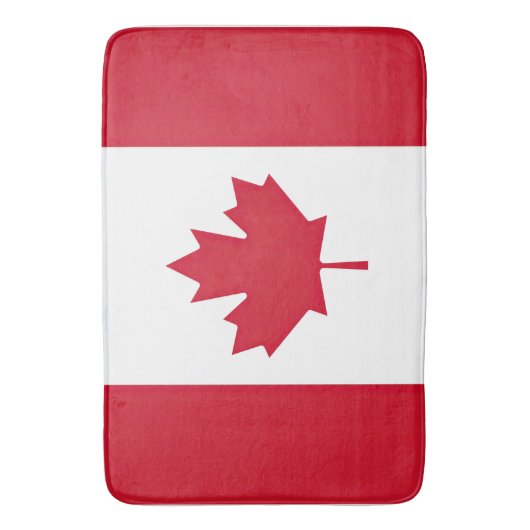 Drapeau Canada バスマット (正面縦)
