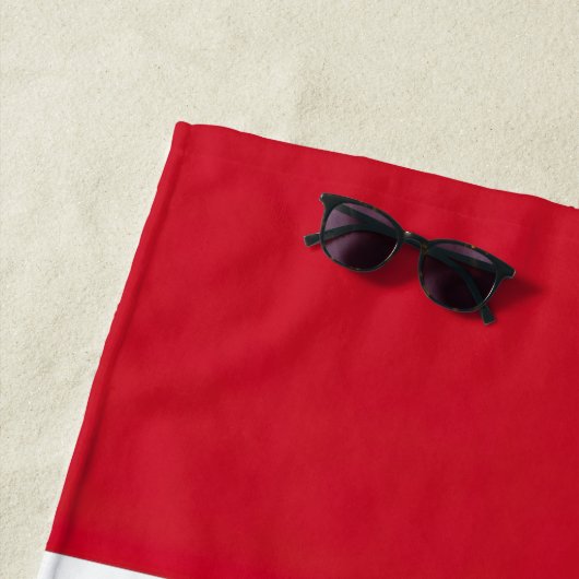 Drapeau Canada ビーチタオル (インサイチュ)