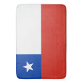 Drapeau Chili バスマット (正面縦)