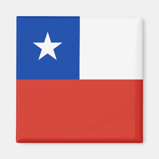 Drapeau Chili マグネット (正面)
