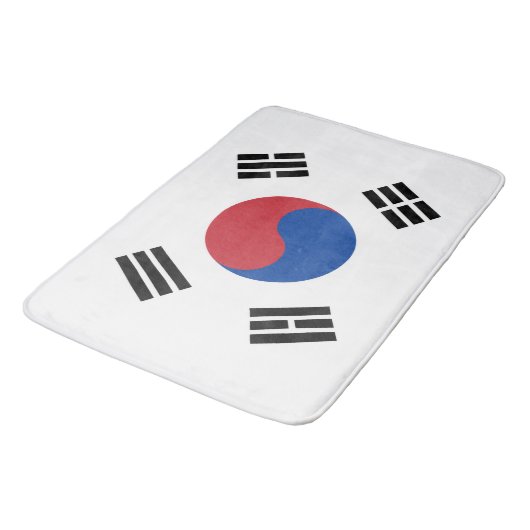 Drapeau Corée du Sud バスマット (アングル)