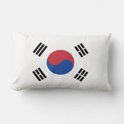 Drapeau Corée du Sud ランバークッション (正面)