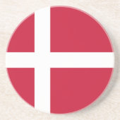 Drapeau Danemark  コースター (正面)